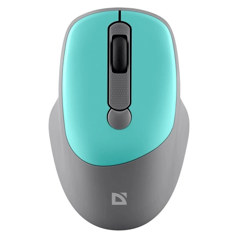 Defender Feam MM-296 52294 mouse wireless, click silenzioso, ottico, 1600 DPI, USB, menta