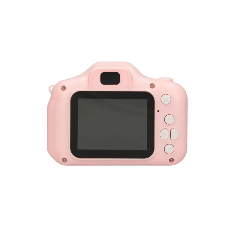 Fotocamera digitale per bambini Extralink H20 rosa 1080P 30fps schermo 2,0