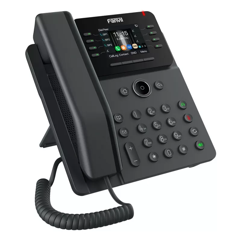 Telefono IP Fanvil V62W nero