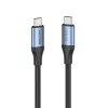 Cavo Vention USB4 Gen 3x2 Type-C a Type-C 1 m, 5 A, lega di alluminio, intrecciato in cotone