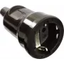 AS SCHWABE connettore femmina PVC 16A, 250V versione affidabile nero (62225)