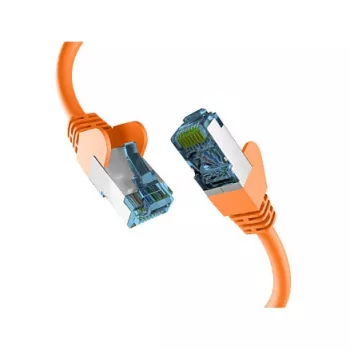 EFB-Elektronik cavo patch RJ45 con cavo grezzo Cat.7 arancione 1,5m S/FTP PIMF cavo di rete LAN DSL Produttore: EFB Elektronik (EC020200222)