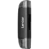 Lexar LRW310X-BNBNG lettore di schede microSD/SD dual USB-A/USB-C, USB 3.2
