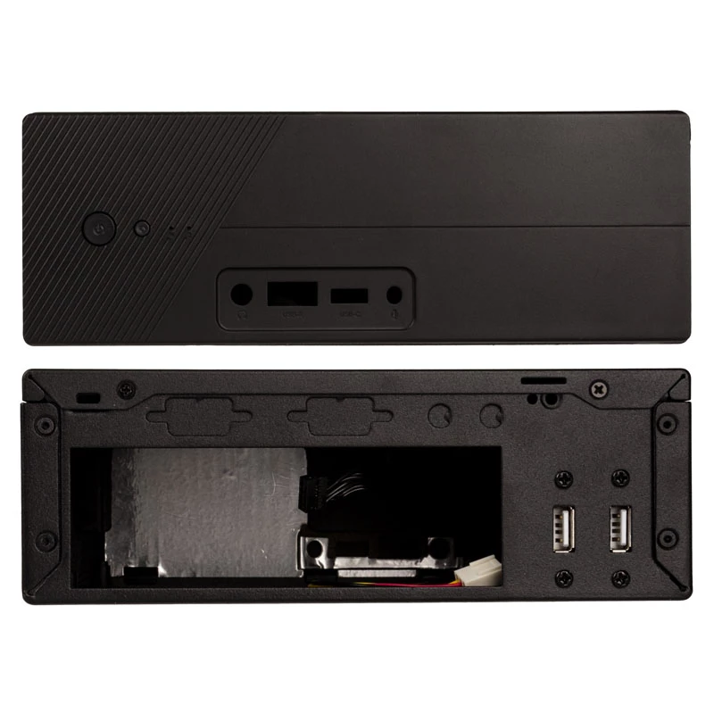 Case Mini-STX Akasa Cypher ST V2 nero per unità da 2,5 pollici