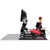 Set 3 pedali Simagic P2000 Hydraulic, 100KG Loadcell - Crimson Edition