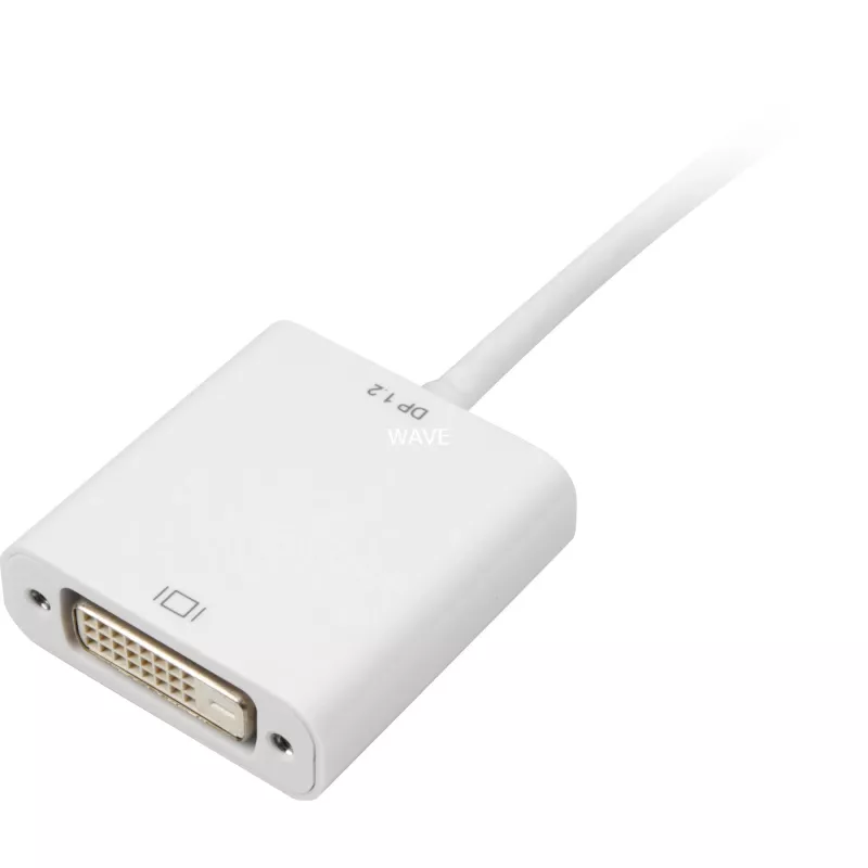 Adattatore cavo Sharkoon Mini DisplayPort -> DVI 15cm bianco