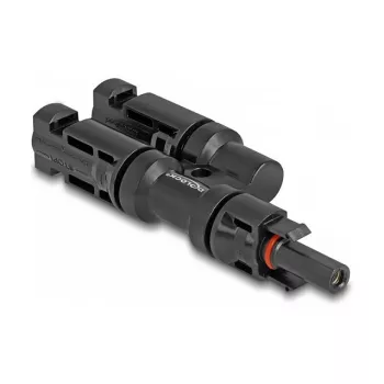 Connettore solare DeLOCK DL4 1 femmina su 2 maschio nero