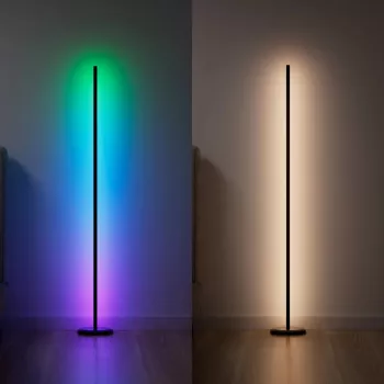Lampada da terra Nanoleaf N7204K02-1FL 22W RGBW – illuminazione RGB regolabile e bianca tunable