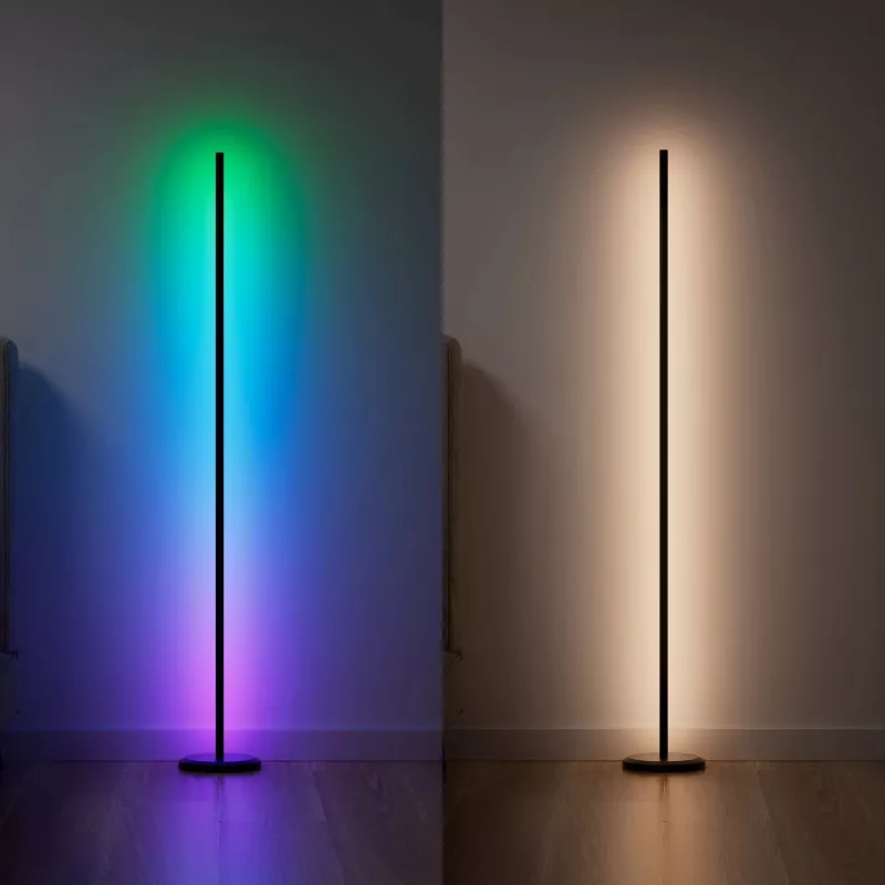 Lampada da terra Nanoleaf N7204K02-1FL 22W RGBW – illuminazione RGB regolabile e bianca tunable