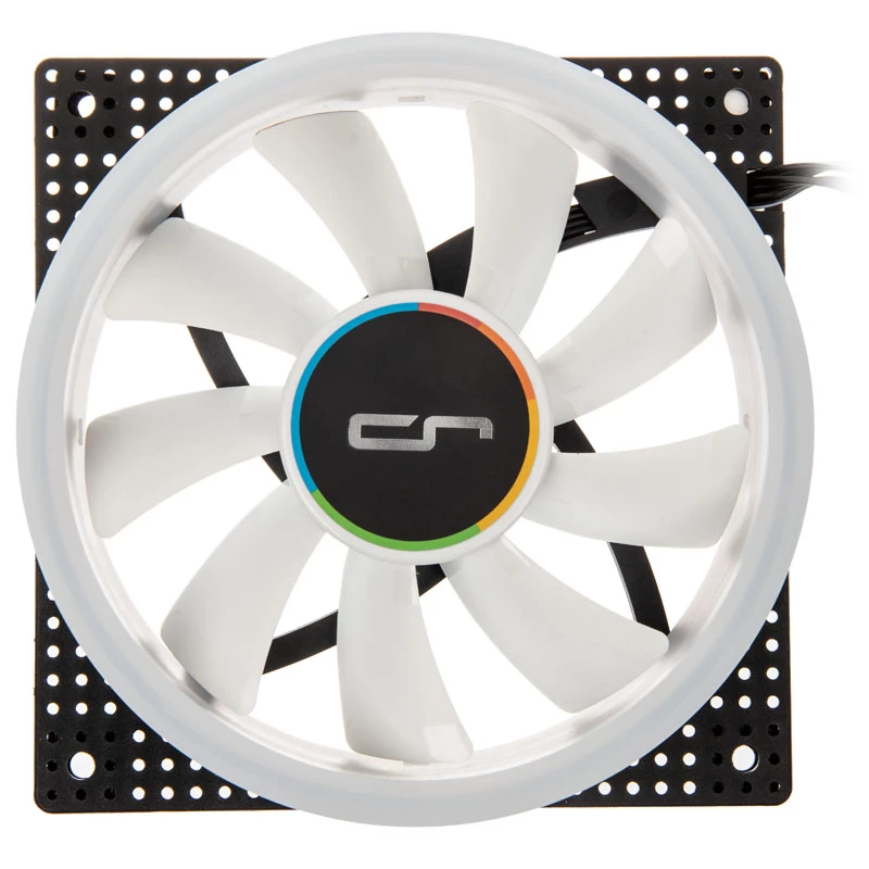 Cryorig Crona X CR-XRX1 ventola per case, 120 mm, PWM, ARGB, bianco
