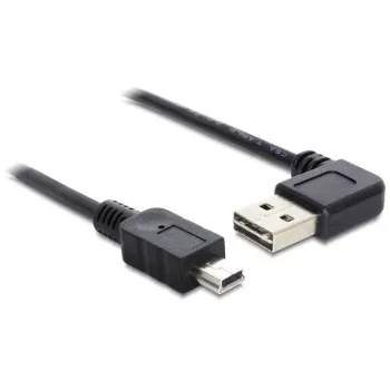 Cavo USB DeLOCK 85175 USB 2.0 0,5m USB A Mini-USB B nero