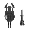 Telesin GP-BPM-005 supporto per spallaccio dello zaino con gancio a J a 360° per GoPro/Osmo Action, regolabile, a clip