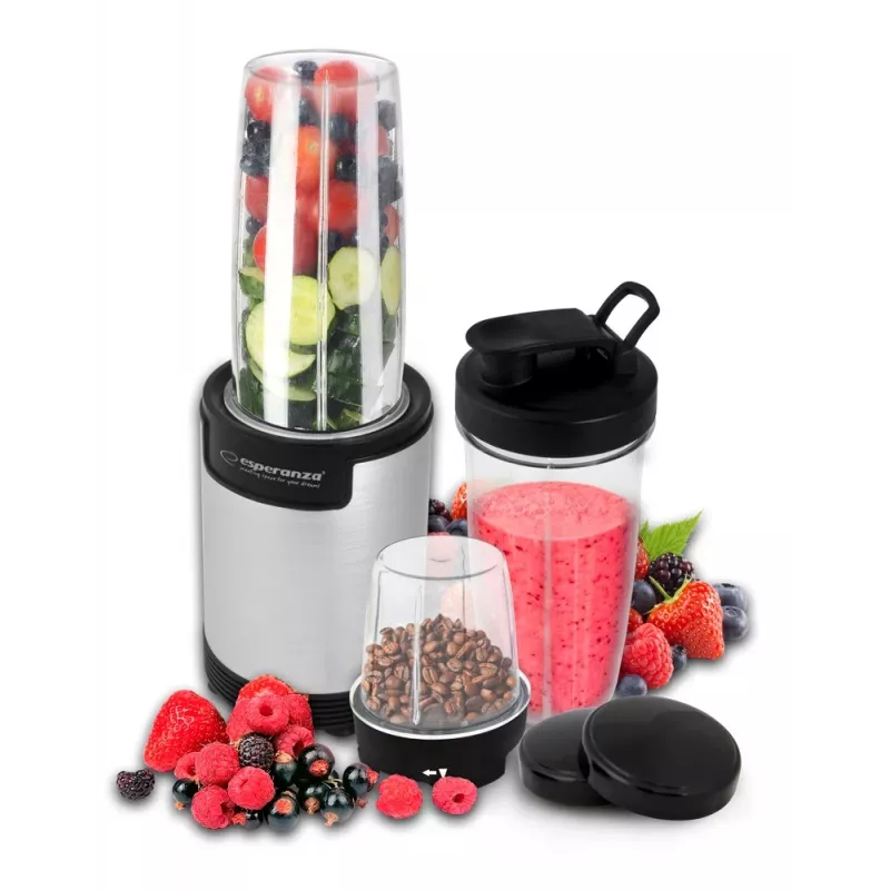 Mixer da tavolo Esperanza EKM030 nero acciaio inox