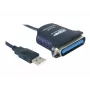 Cavo USB per stampante DeLOCK 82001 1,8 m nero