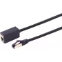 Cavo di rete S/CONN 08-44155 1,5 m Cat8.1 S/FTP nero