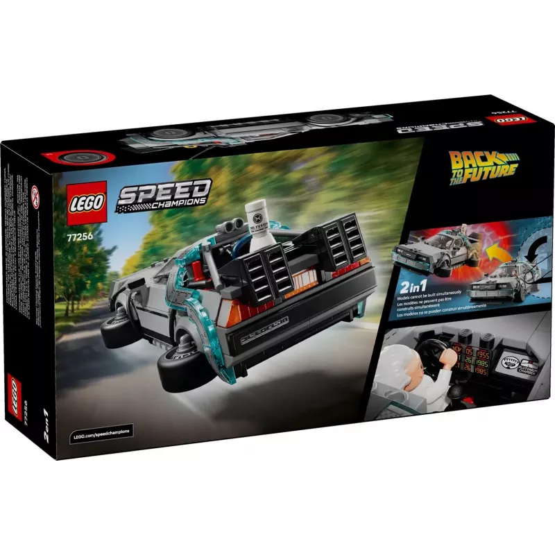 LEGO SPEED CHAMPIONS 77256 macchina del tempo di Ritorno al futuro