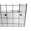 C&C gabbia modulare 5x2 per cavia, coniglio e riccio, nera, 180 x 75 x 37 cm