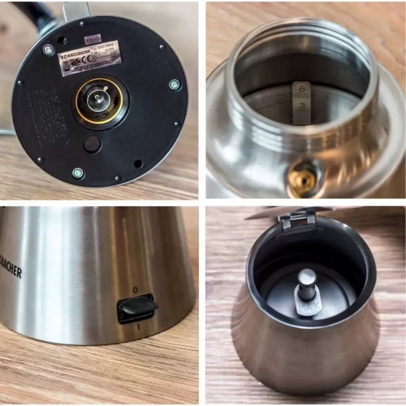 Macchina per caffè EKO 366/E Elpresso deLuxe, caffettiera per espresso