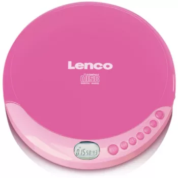 Lettore CD portatile Lenco CD-011 rosa
