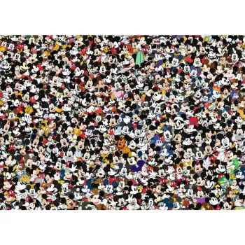 Puzzle Ravensburger 12000529 — 1000 pezzi, Topolino Cartoons, 700×500 mm, dai 14 anni