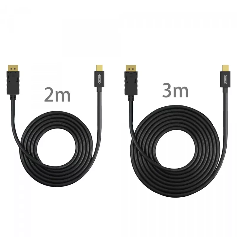 Cavo miniDisplayPort/DisplayPort M/M 2 m; Y-C611BK