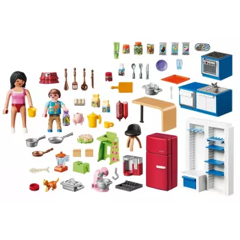 Set di gioco Action/Adventure Playmobil Dollhouse 70206