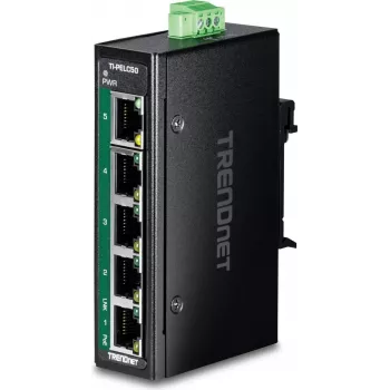 TRENDnet 5-PORT INDUSTRIAL FAST ETHERNE - Switch - 5 porte (TI-PELC50)