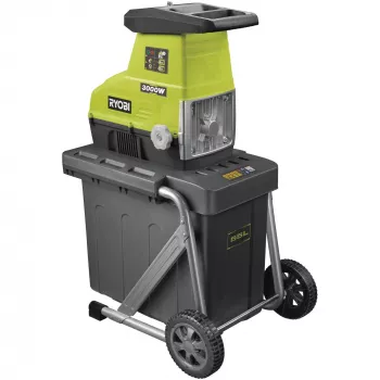 Ryobi RSH3045U - Trituratore - Elettrico - 3000 W - Capacità di taglio: 45 mm - 21 kg