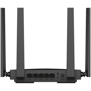 Router da tavolo Cudy WR3600 dual band Wi‑Fi 7 (802.11be), fino a 2882 Mbit/s, 4× Gigabit LAN, 1× WAN, nero