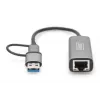 Adattatore USB Type-C Gigabit Ethernet Digitus DN-3028