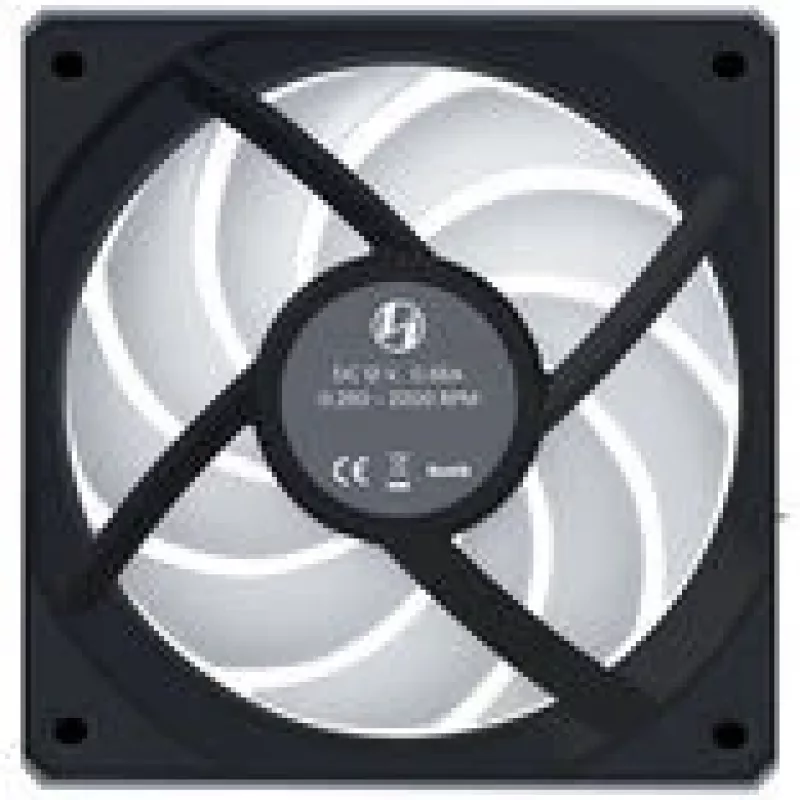 Lian Li UNI FAN CL120 Wireless Reverse Blade 12RCL1W1B ventola per case da 120 mm, nero