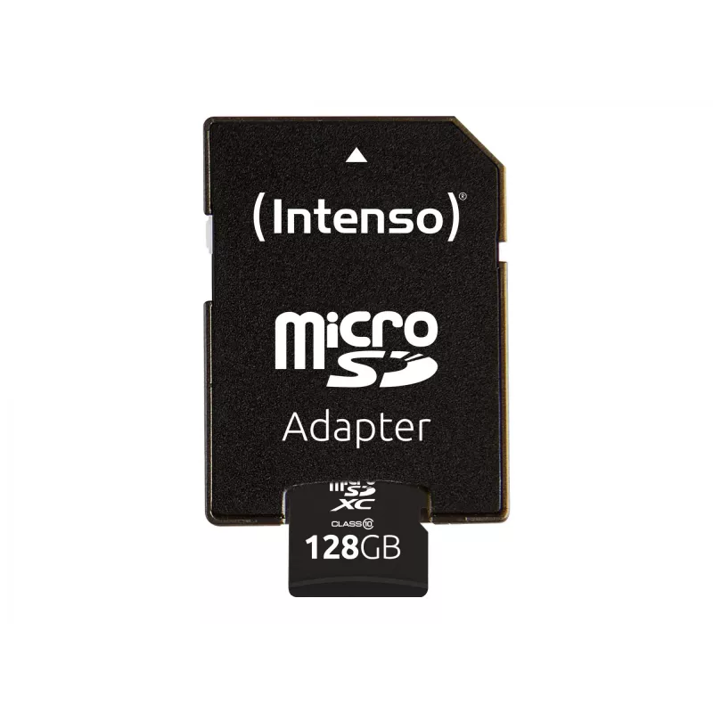 MEMORIA MICRO SDXC 128GB C10/CON ADATTATORE 3413491 INTENSO