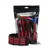 CableMod PRO ModMesh CM-PCAB-BKIT-NKKR-3PK-R kit di cavi di prolunga, nero/rosso