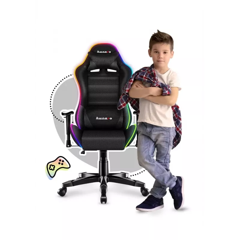 Sedia da gaming per bambini HUZARO RANGER 6.0 RGB MESH
