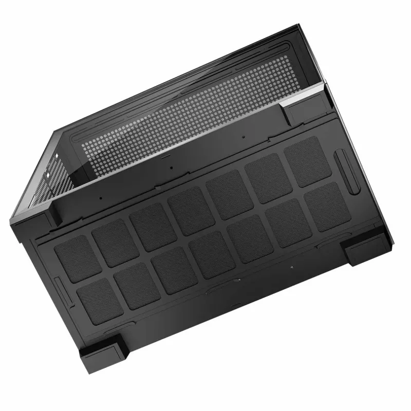 Case PC MODECOM Volcano Stellar NF ATX Midi Tower, vetro temperato, nero, supporta ATX/micro ATX, GPU fino a 420 mm, dissipatore CPU 175 mm