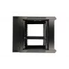Extralink case rack 9U 600x600 AZH nero a parete, tipo oscillante