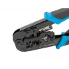 Pinza crimpatrice LANBERG NT-0201 per connettori RJ-45, 180 mm, 315 g, nero/blu