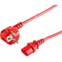 Cavo di alimentazione CEE7/7 a C13 ShiverPeaks BS09-05054 rosso 5 m