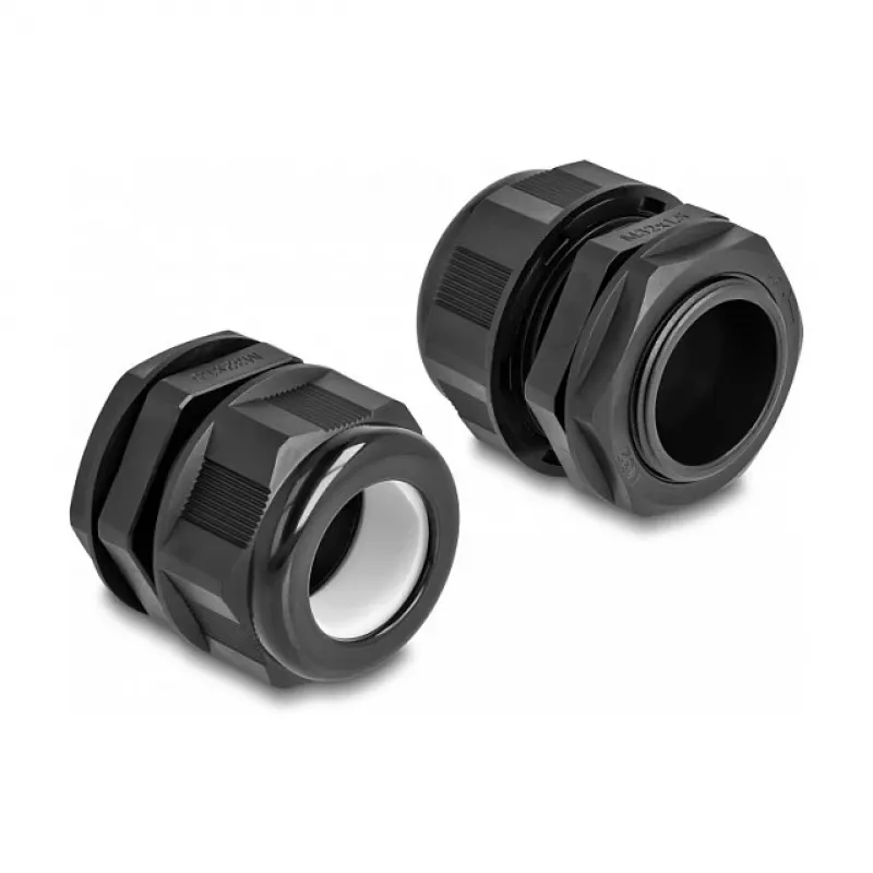 Pressacavo EX DeLOCK M32 nero 2 pz poliammide