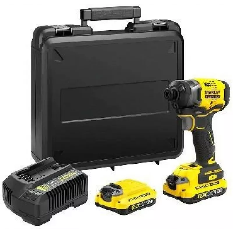 Stanley SFMCF820D2K avvitatore a impulsi/avvitatore a percussione 2900 giri/min nero, giallo