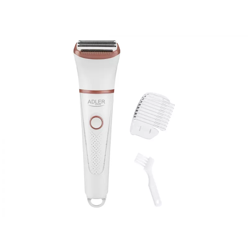 Rasoio elettrico Adler AD 2941 a umido e a secco per donna, bianco