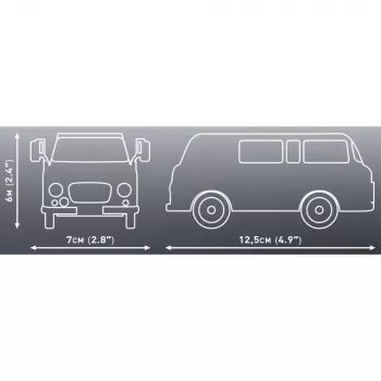 Giocattolo da costruzione Cobi Barkas B1000 24600 kit modello scala 1:35, mattoncini dettagliati