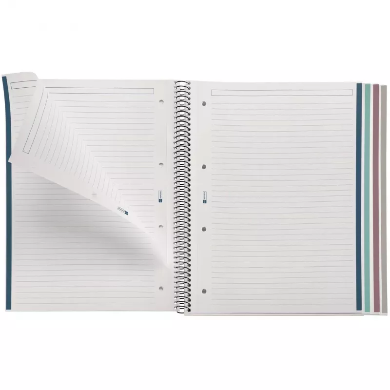 Blocco college MIQUELRIUS Eco Design 4 a righe DIN A4 margine interno (A604490)