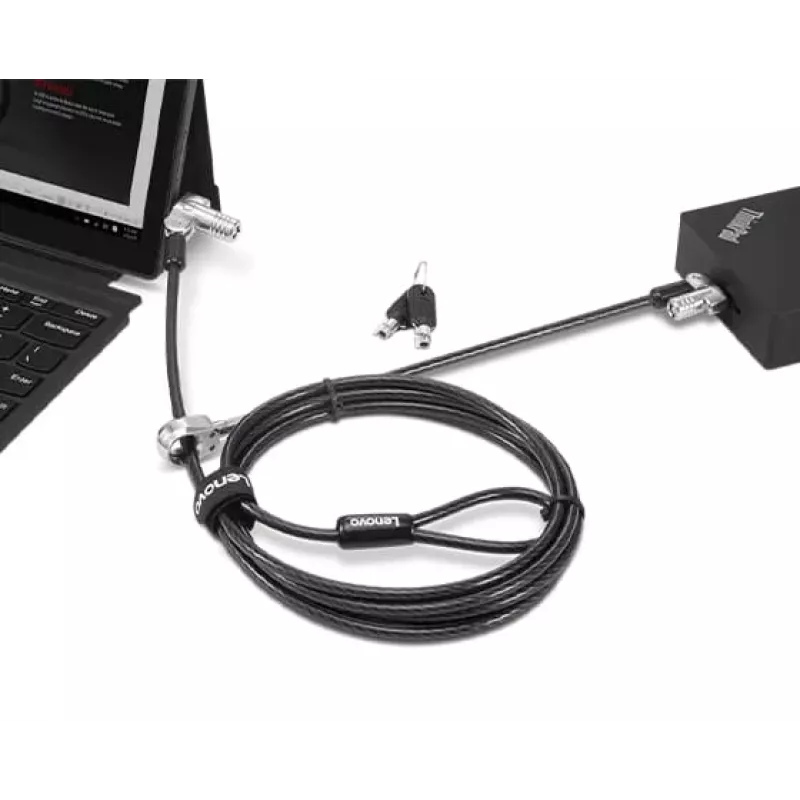 Lucchetto per cavo Lenovo 4XE1B81916 nero 1,8 m