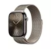 Cinturino Apple 46mm Milanese Loop natural M/L titanio