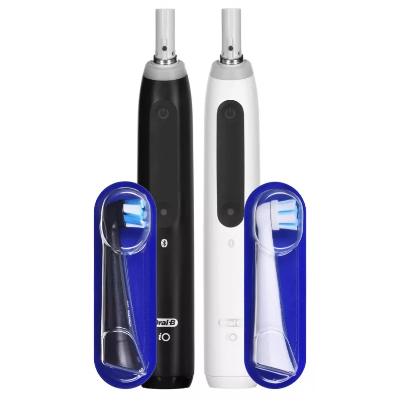 Oral-B iO Series 9 Luxe Edition, spazzolino elettrico blu/bianco, Aqua Marine