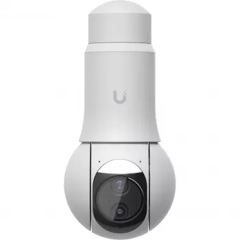 Telecamera di sicurezza IP UBIQUITI G6 PTZ — 3864×2160, sferica, interno/esterno, cablata, montaggio a soffitto/parete/palo, rotazione 350°, angoli di visuale 109,9°×56,7°