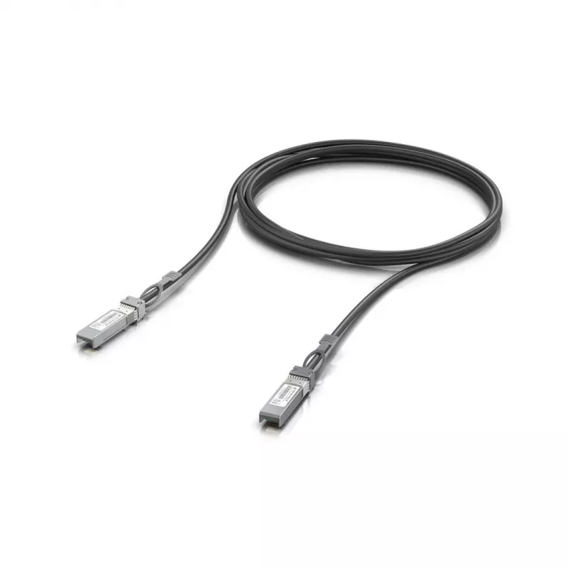 Ubiquiti UACC-DAC-SFP28-3M cavo InfiniBand/fibra ottica nero