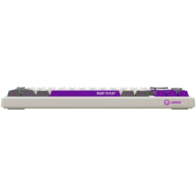 Tastiera da gaming meccanica wireless LORGAR KBP70MW layout 65% beige