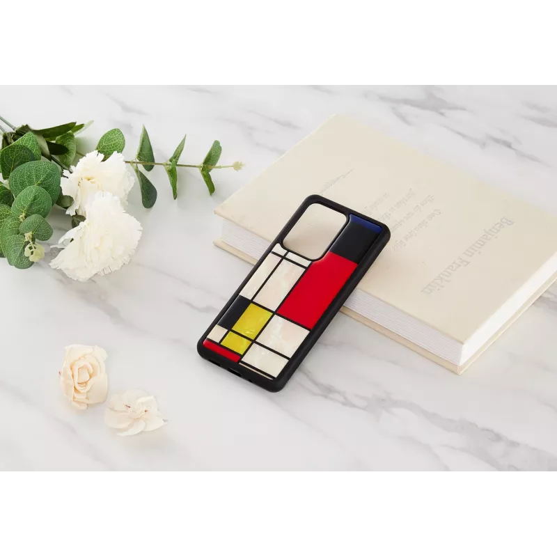 Custodia protettiva iKins per Samsung Galaxy S20 Ultra — Mondrian nero